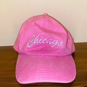 Chicago Pink Dad Hat (OBO)